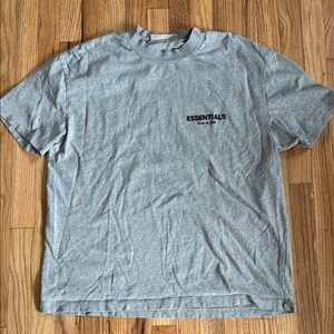 Essentials Gray Men's T-Shirt
